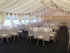 Marquee Interior Wedding Bunting Cumbria